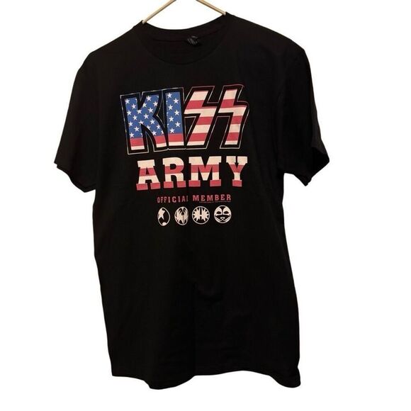 KISS Army Official Member Size Medium T-Shirt - Picture 1 of 4